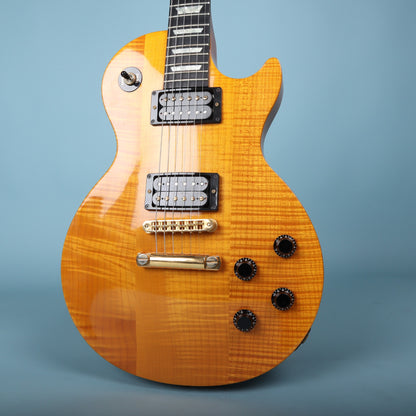1992 Gibson Les Paul Lite Amber Flamed Electric Guitar