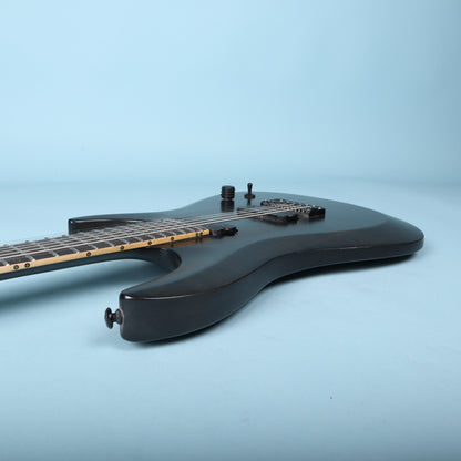 Treble-side cutaway and bevel contour profile view