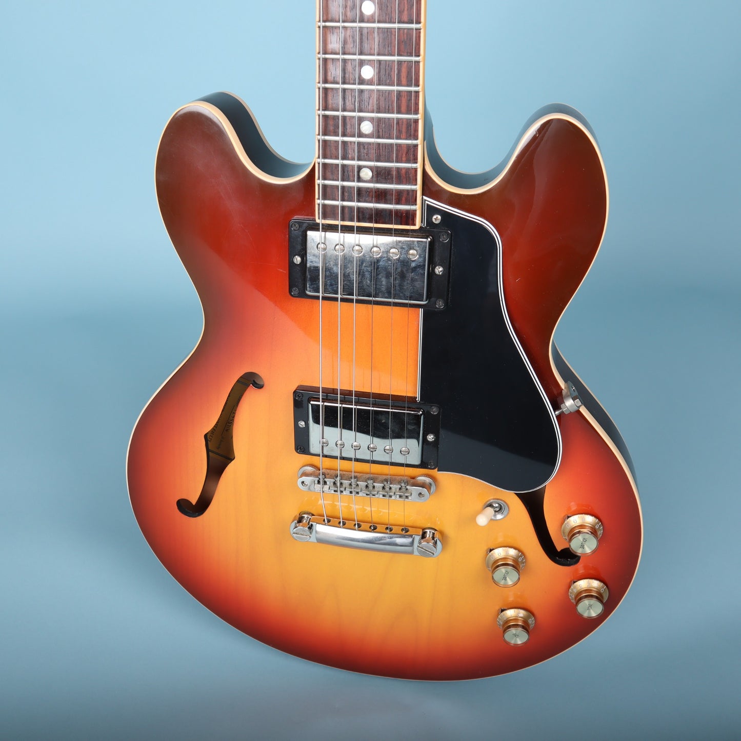 2019 Gibson Memphis ES-339 Gloss Semi-Hollowbody Electric Guitar Sunburst