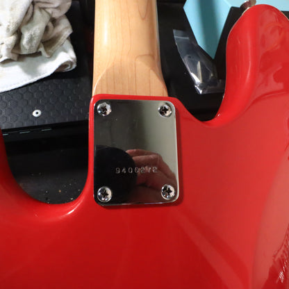 Memphis Precision Style Electric Bass Guitar Red Maple Neck