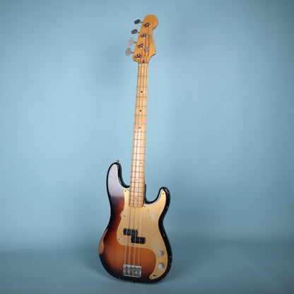 Full-length front view of the 2009 Fender Road Worn '50s Precision Bass.