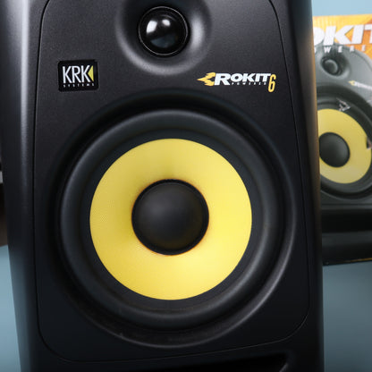 KRK Rokit 6 G3 Powered Studio Monitors (Pair) with Boxes