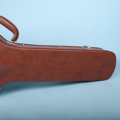 Epiphone Les Paul Hardshell Guitar Case Brown with Pink Interior