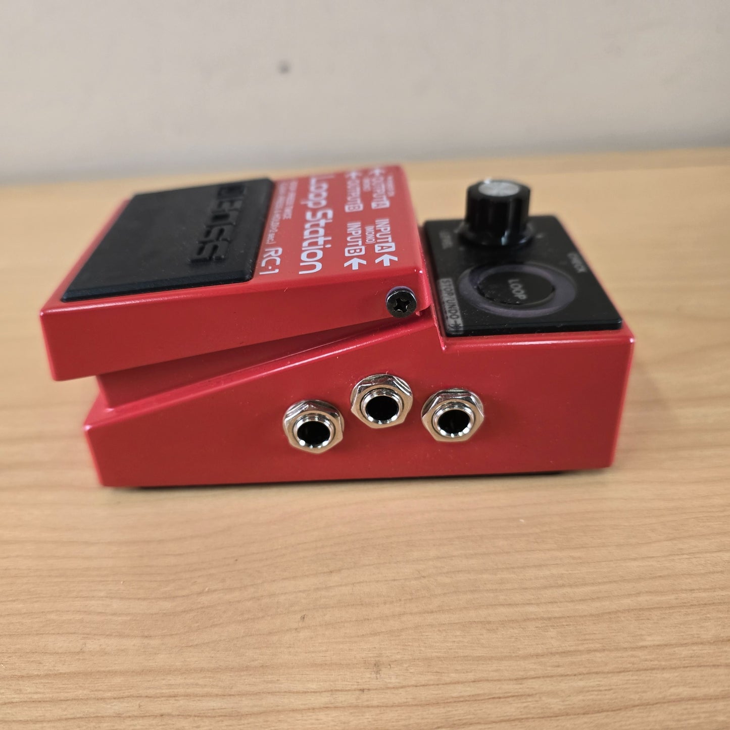 Boss RC-1 Loop Station Guitar Looper Pedal Red Digital