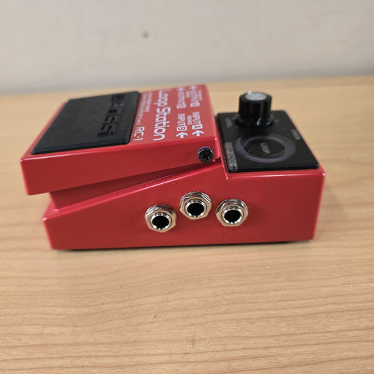 Boss RC-1 Loop Station Guitar Looper Pedal Red Digital