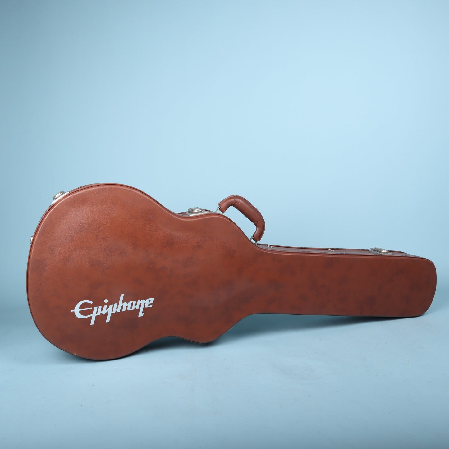 Epiphone Les Paul Hardshell Guitar Case Brown with Pink Interior