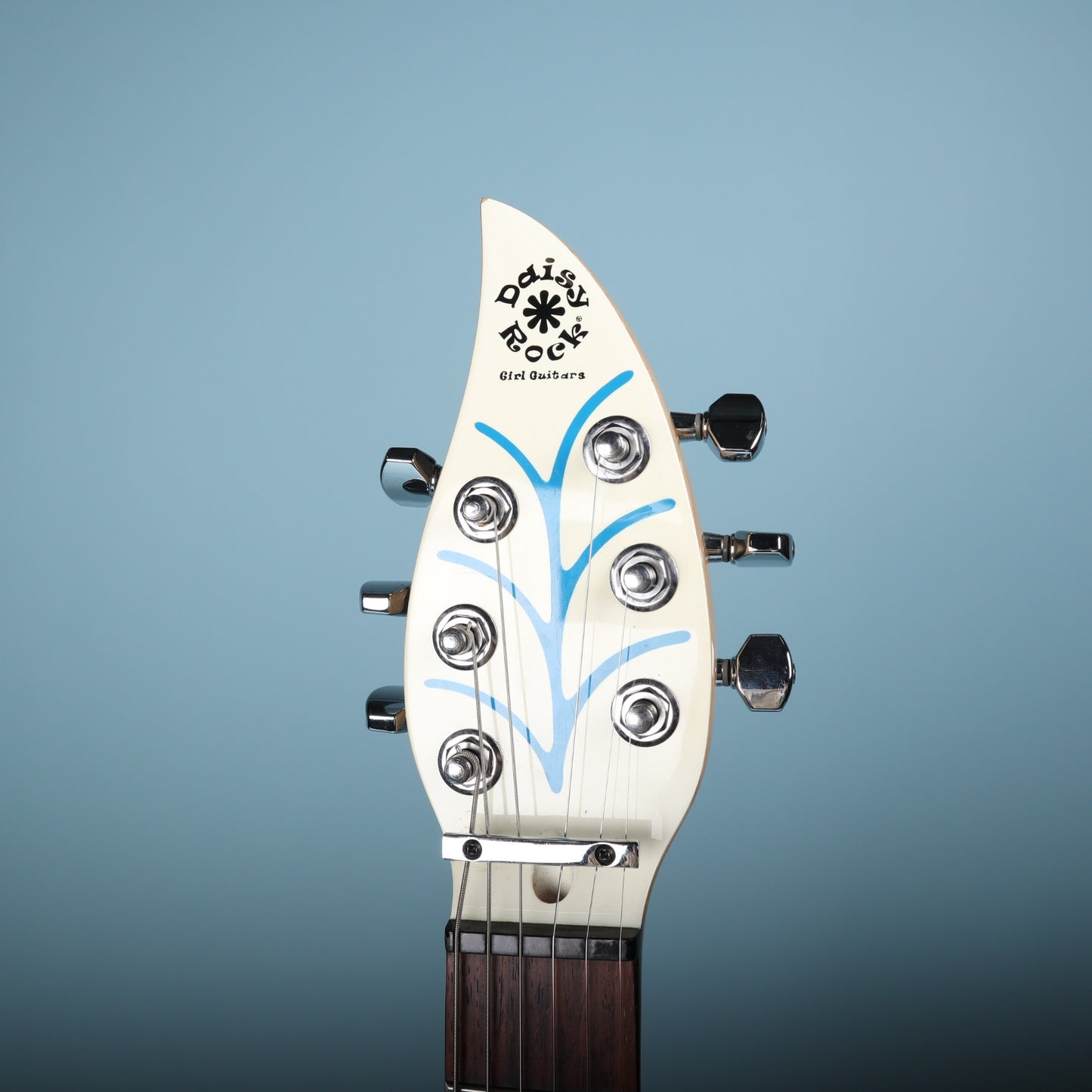 Debutante Daisy Rock Electric Guitar Short Scale 💙 Blue Flower
