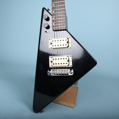 1980's Silver Street Cobra Electric Guitar Black Triangle