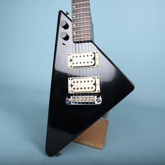 1980's Silver Street Cobra Electric Guitar Black Triangle