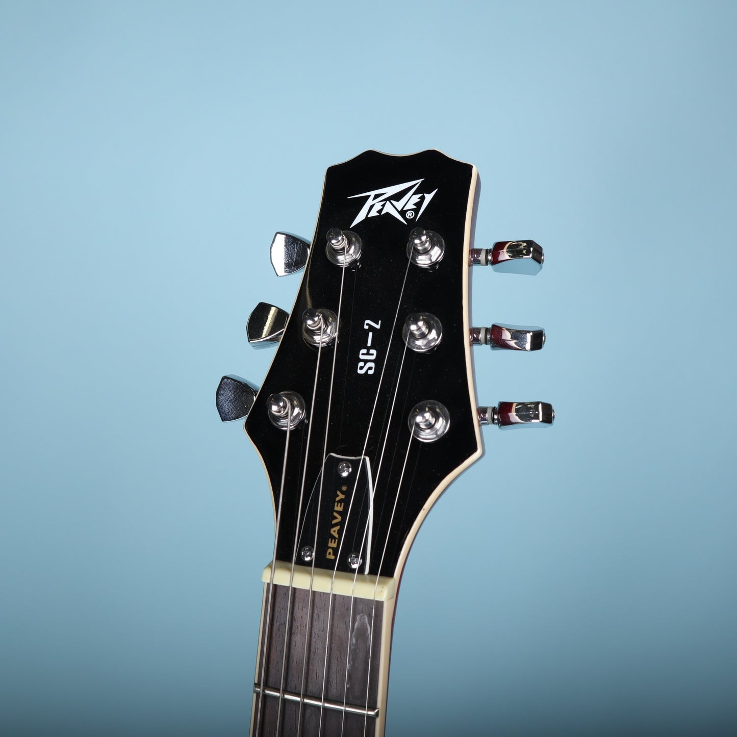 2017 Peavey SC-2 Single Cut Electric Guitar - Transparent Red