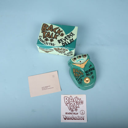 Danelectro Back Talk Reverse Delay Pedal with Original Box