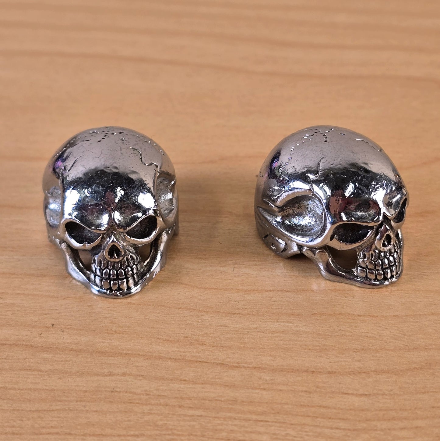 Q-Parts Jumbo Skull Knob I Chrome QP-JS1C