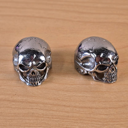 Q-Parts Jumbo Skull Knob I Chrome QP-JS1C