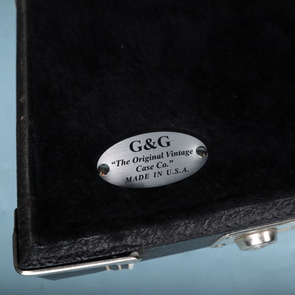G&G Stratocaster / Telecaster Hardshell Case Black with Black Interior