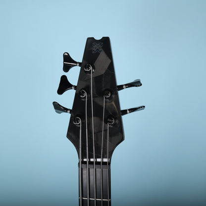 1996 Modulus Quantum 5 Q5 5-String Bass - Carbon Fiber Neck - Red Quilt