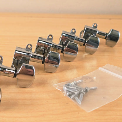 1970s Schaller Mini Made in West W. Germany Tuners 6-in-line 2-Tab