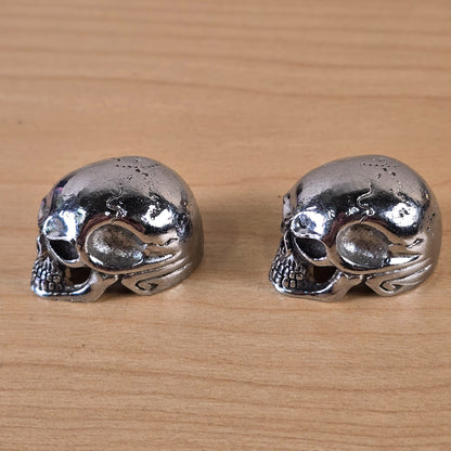 Q-Parts Jumbo Skull Knob I Chrome QP-JS1C