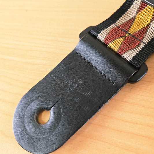 Planet Waves Woven Geometric Guitar Strap with Bass Shoulder Pad