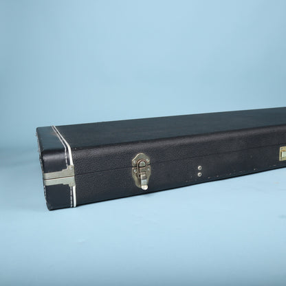 Tobias hardshell bass guitar case corner latch and binding detail