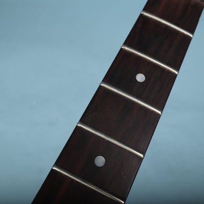 1980's Warmoth Birdseye Maple Explorer Guitar Neck Rosewood Floyd Rose Prep