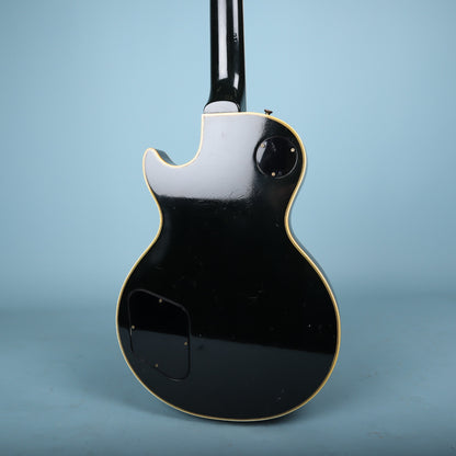 1973 Gibson Les Paul Custom Ebony Black Beauty *Headstock Repair*