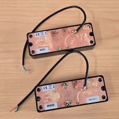 Delano SBC 5 HE S E 5 String Dual Coil Bass Pickup Soapbar Set 2016