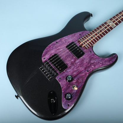 Wanderkauven Custom Shop Purple Heart 💜 Electric Guitar Metallic Grey