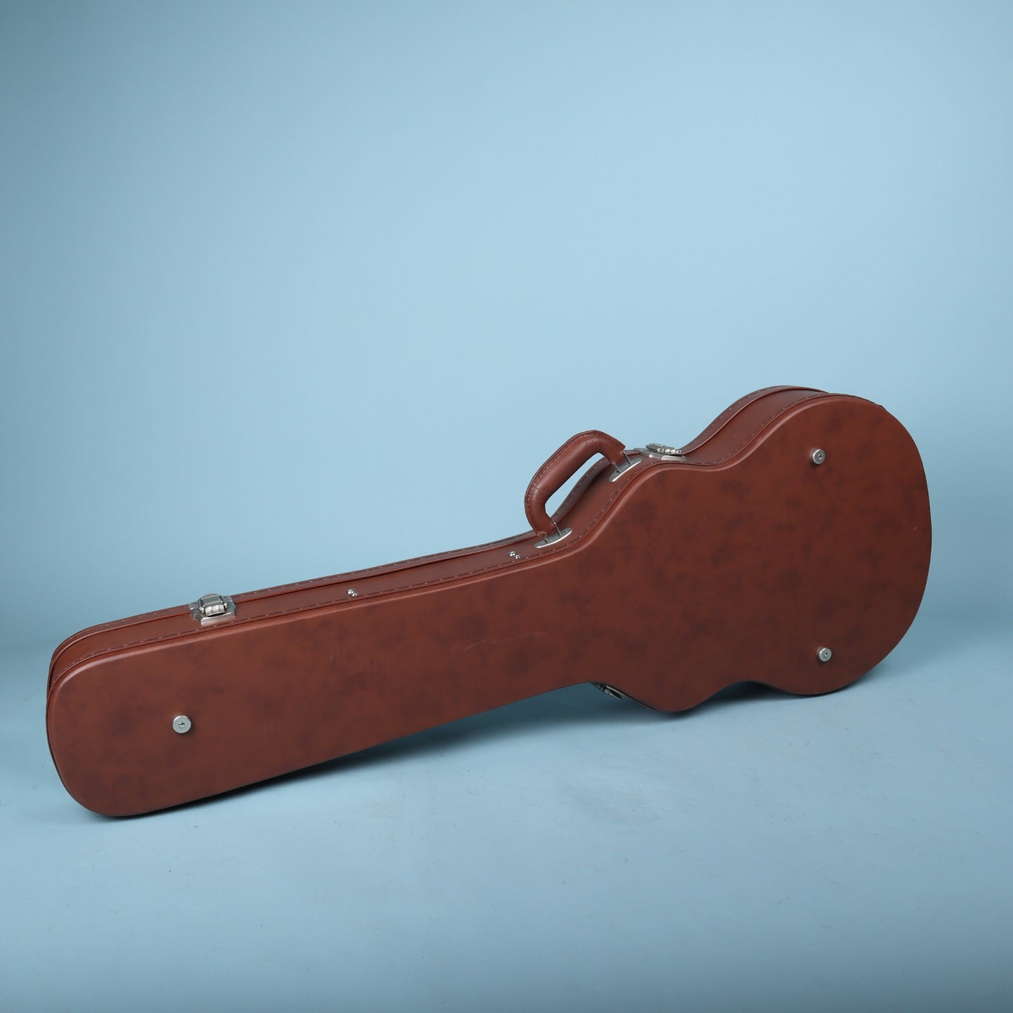 Epiphone Les Paul Hardshell Guitar Case Brown with Pink Interior