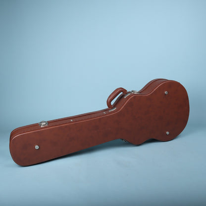 Epiphone Les Paul Hardshell Guitar Case Brown with Pink Interior