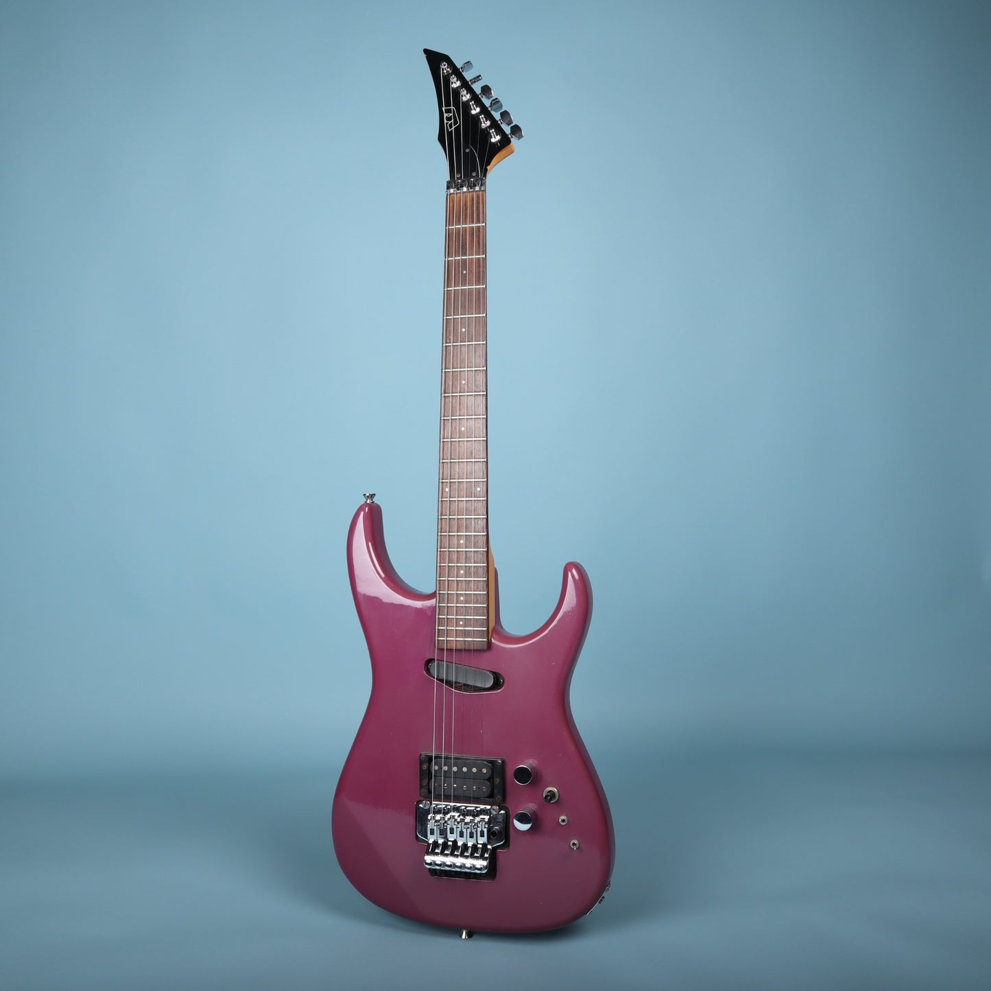 Westone Japan Superstrat in Magenta Reverse Headstock