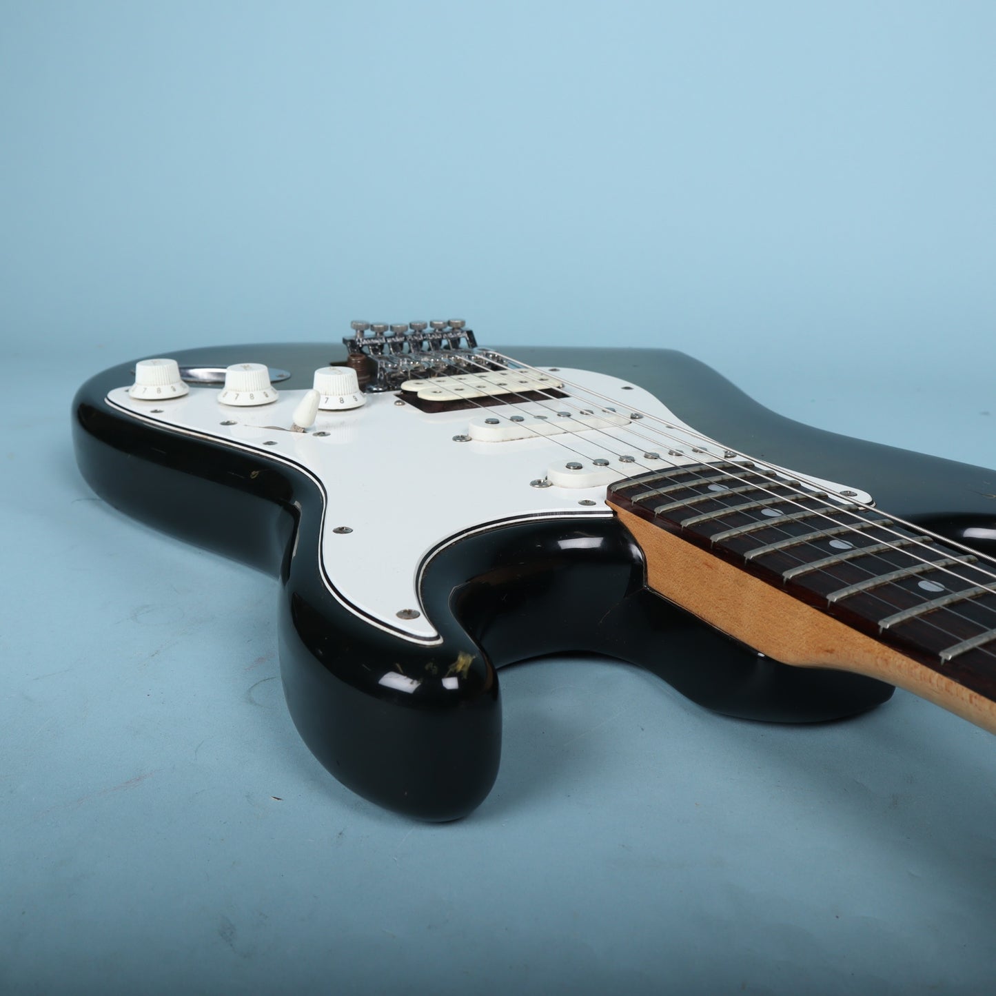 1993 Fender MIJ Stratocaster HSS Floyd Rose Blackburst
