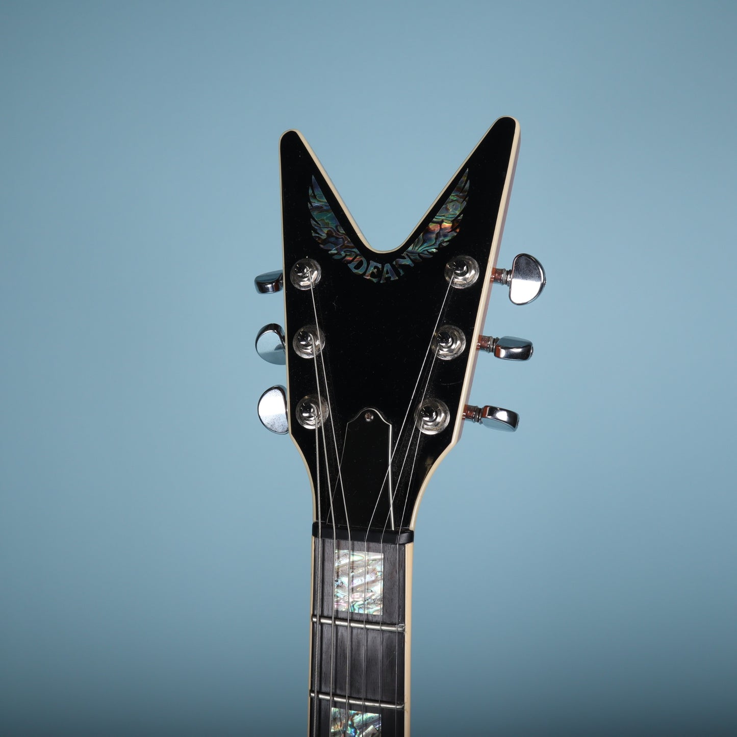 2003 Dean USA V Flame Maple Top Electric Guitar Mahogany Neck