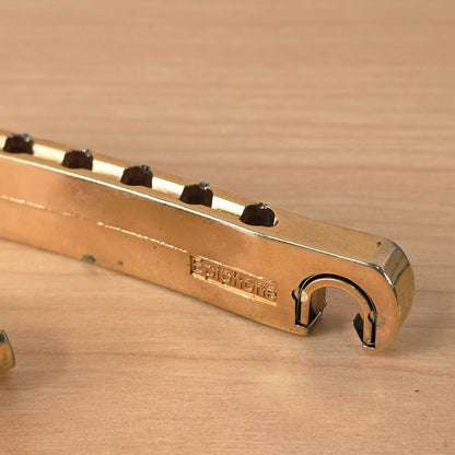 Epiphone LockTone Tune-o-matic Tailpiece Gold Patina Relic