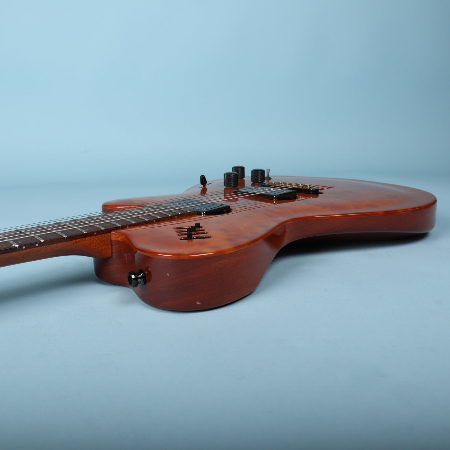 Godin LGX Trans Amber Quilt Made in Canada Electric Guitar