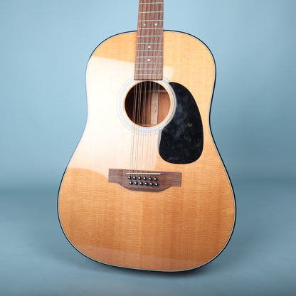 Martin Custom Shop D12-20 12-string acoustic guitar front body view