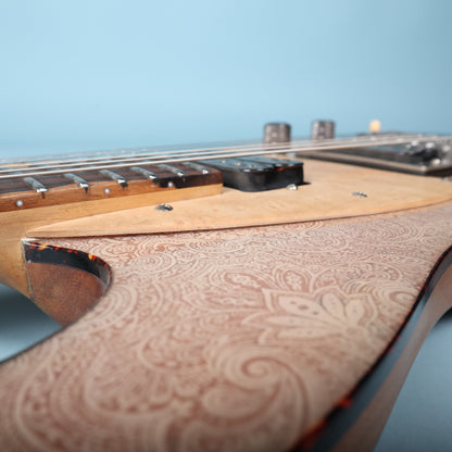 Wanderkauven Custom Shop White Paisley Electric Guitar