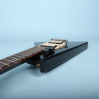 1980's Silver Street Cobra Electric Guitar Black Triangle