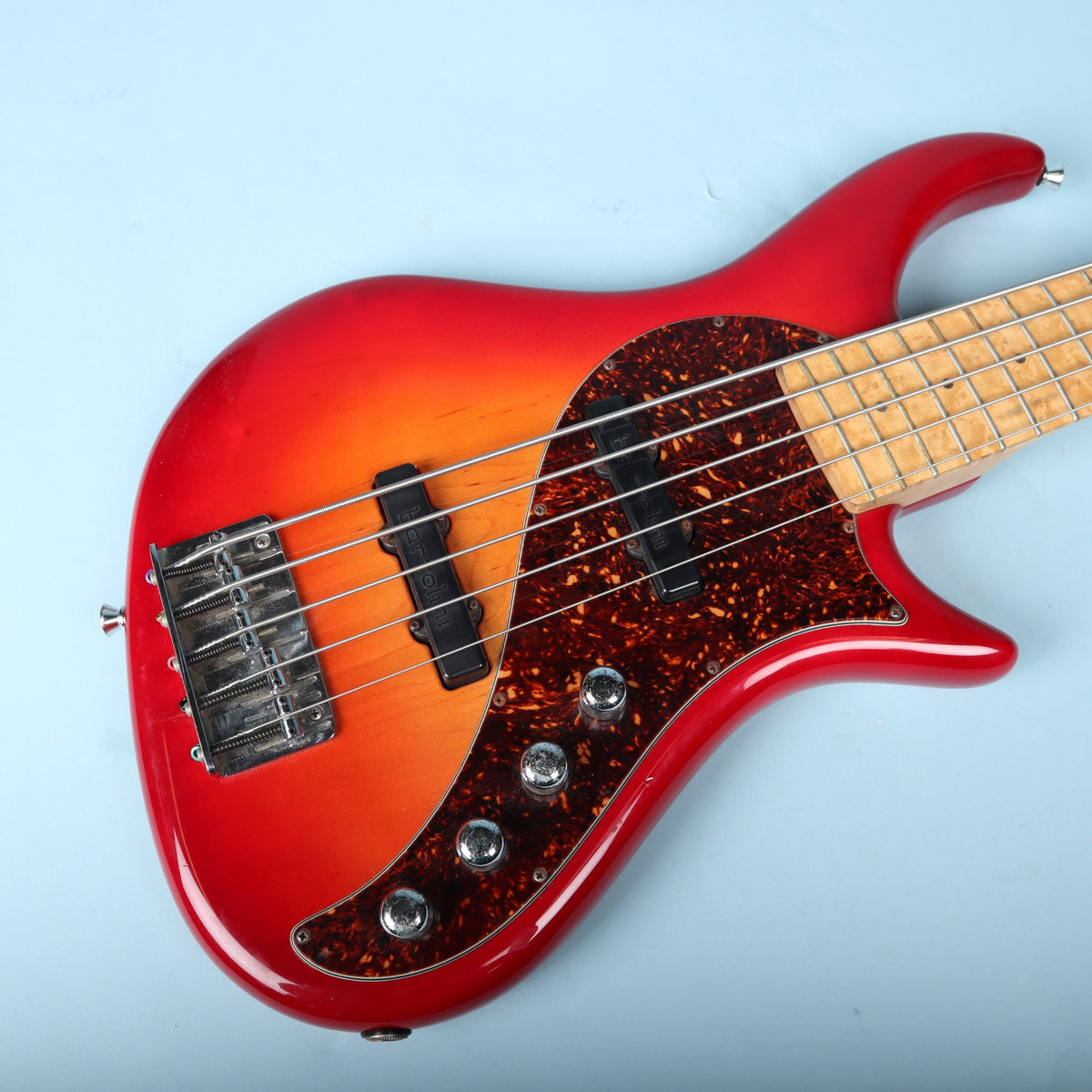 Pedulla Rapture 5-String Bass Guitar Red Sunburst