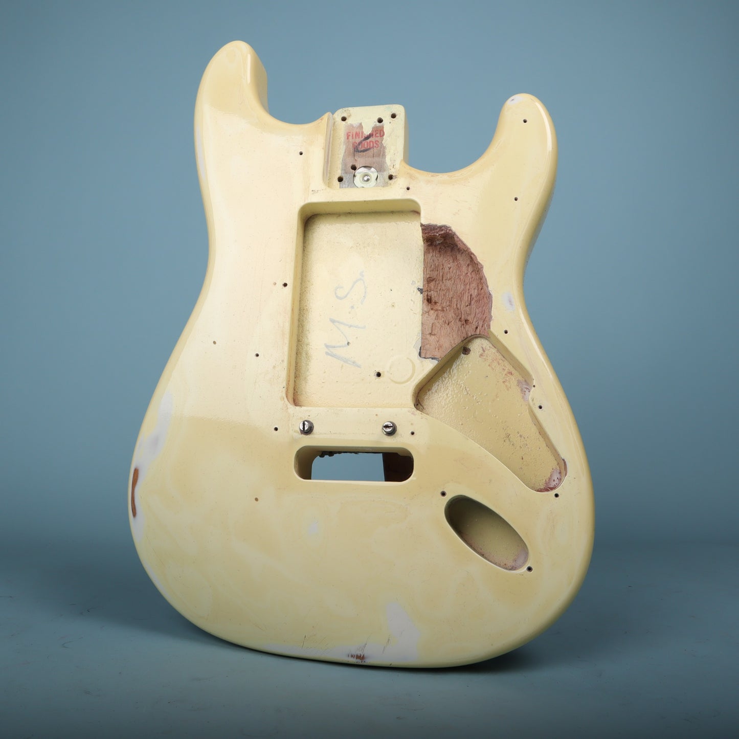 1994 Fender USA Stratocaster Guitar Body Vintage White