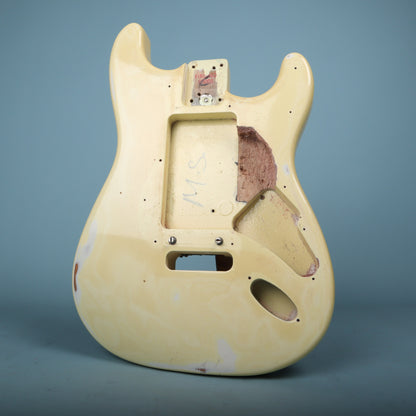 1994 Fender USA Stratocaster Guitar Body Vintage White