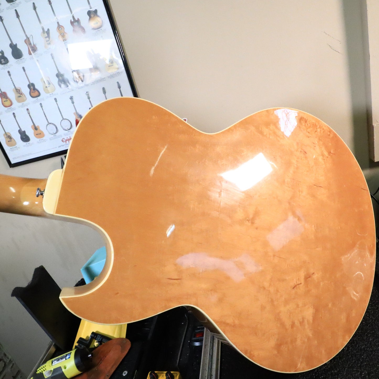 1981 Ibanez FA-100 Hollowbody Electric Guitar Natural
