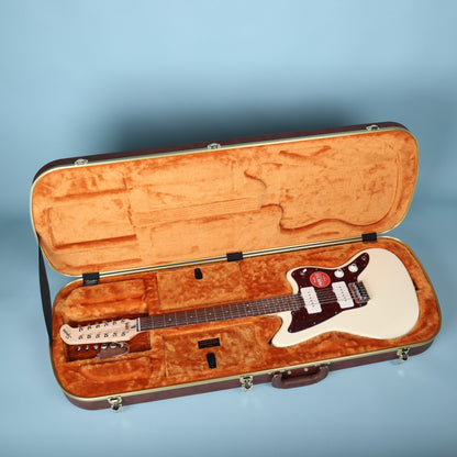 Fender Eyeglass Case Wood Case for Jazzmaster & Jaguar Brown Orange