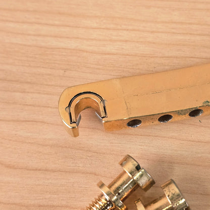 Epiphone LockTone Tune-o-matic Tailpiece Gold Patina Relic