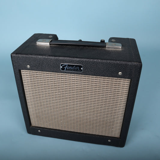 Vintage 1964 Fender Champ 5F1 Transitional 5-Watt 1x8" Black Guitar Combo Amp