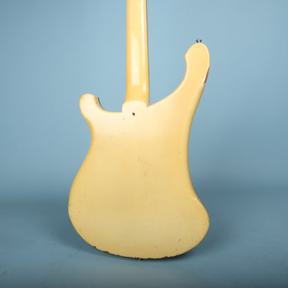 Rickenbacker 4001 Bass Guitar White 1974 Road Worn