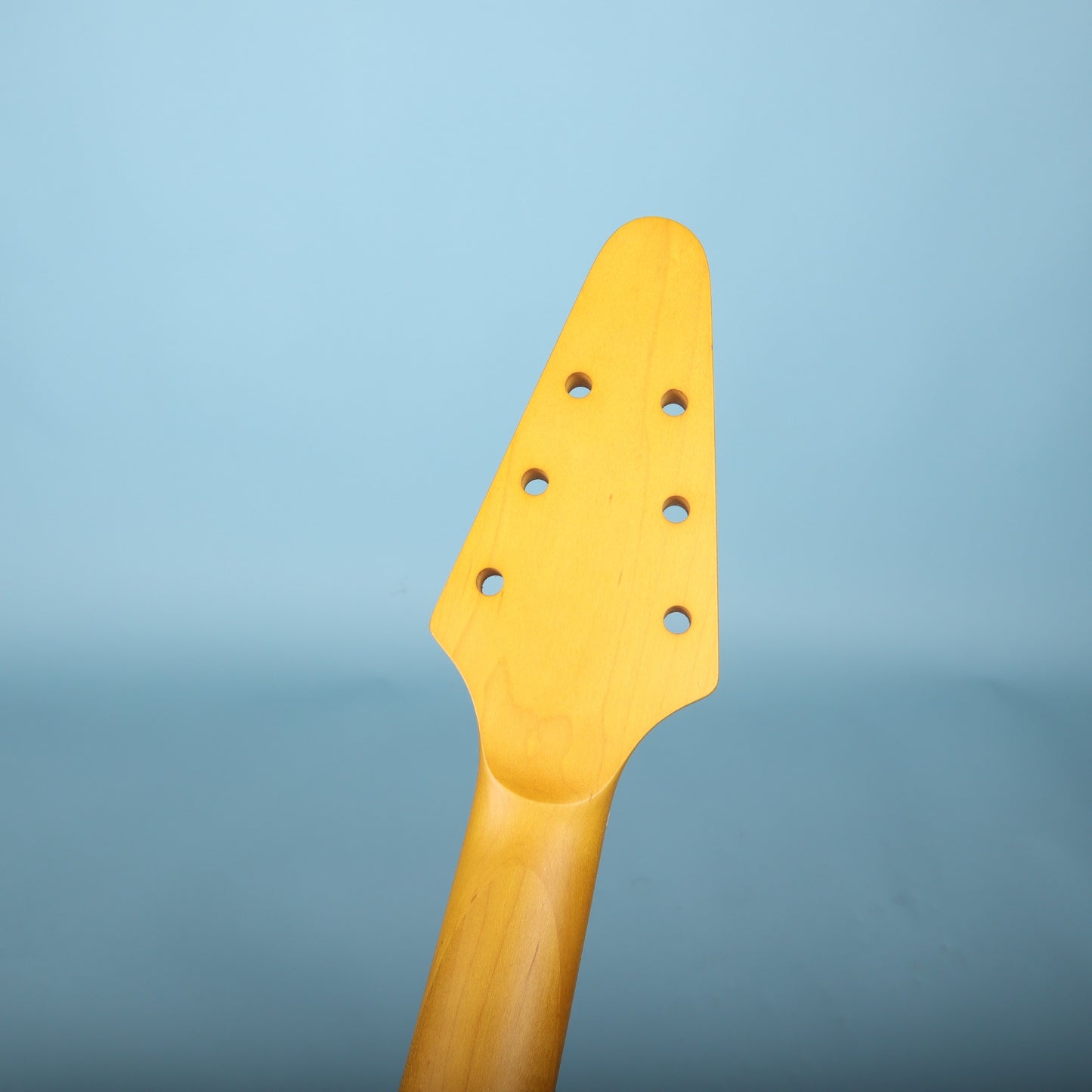 Warmoth V-Style Replacement Baritone Electric Guitar Neck Maple 28" Scale Length