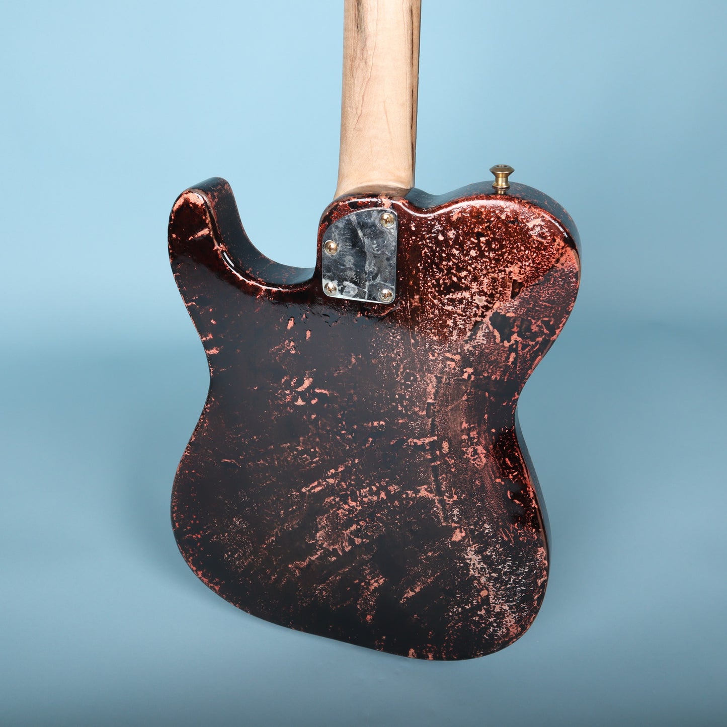 Wanderkauven Custom Shop Archangel T-Style Copper Leaf Flame Maple Neck