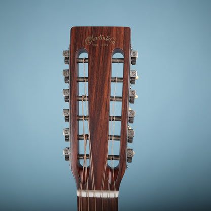 Slotted headstock with C. F. Martin & Co. gold foil logo