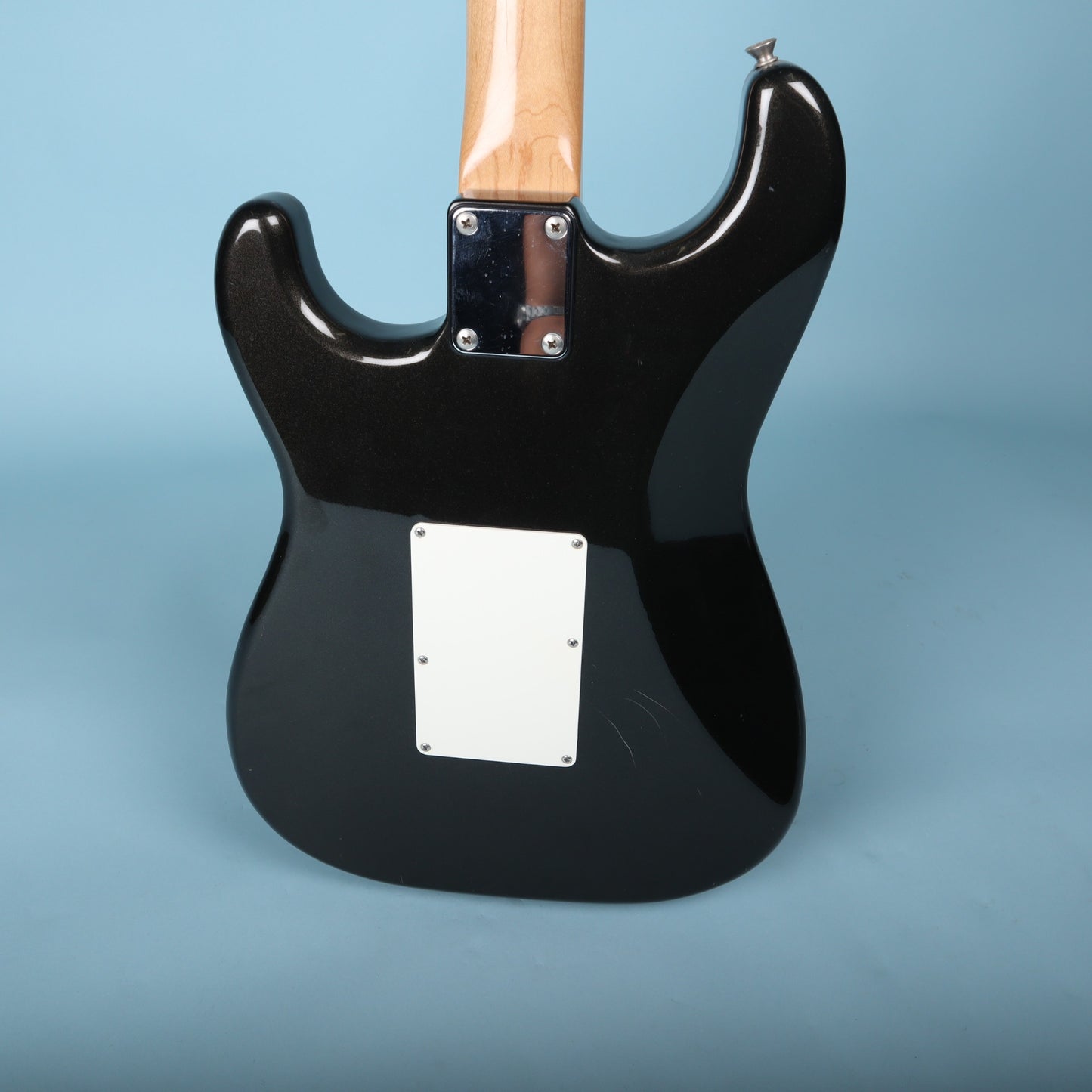 1989 Fender MIJ Stratocaster Black Flake Floating Tremolo