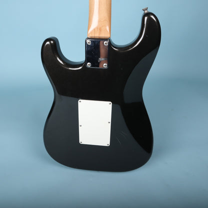 1989 Fender MIJ Stratocaster Black Flake Floating Tremolo